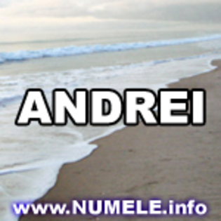 023-ANDREI av cu nume - Andrei