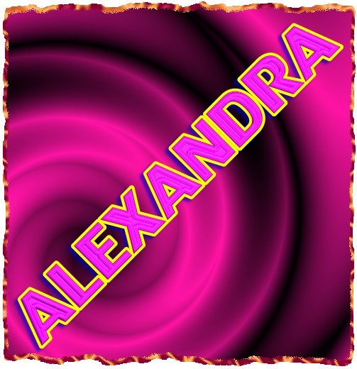 Alexandra - my name