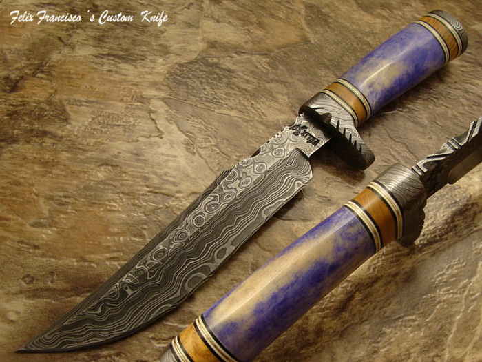 Felix Francisco\'s Custom Knife_27 de cm_ 2