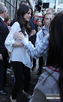 normal_008 - APRIL 11TH - Arriving at BBC Radio 1 in London  UK