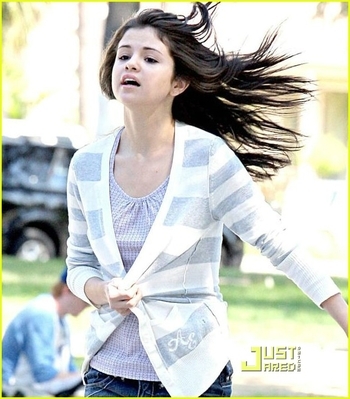 normal_selenafan03 - Playing baseball game at a local park in LA