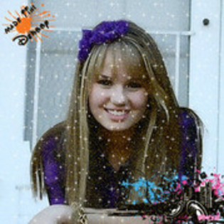  - glittery debby ryan