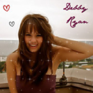  - glittery debby ryan