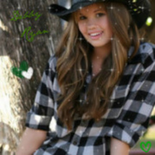  - glittery debby ryan