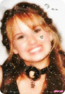  - glittery debby ryan