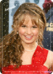  - glittery debby ryan