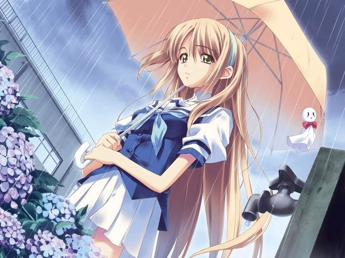 ....... - ANIME  - Rain