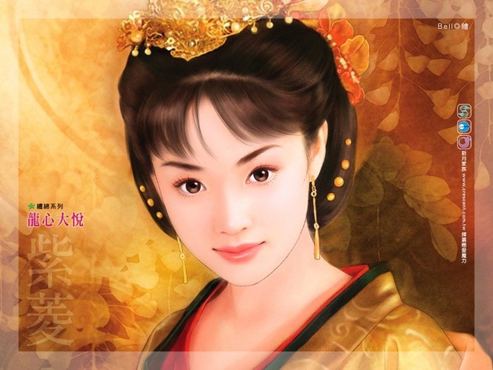 1chinese_girl_painting16 - Asia Girl