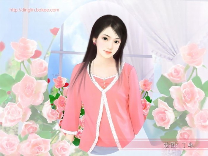 beautiful_girl_painting4 - Asia Girl