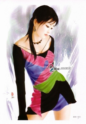 beautiful_girl_painting10 - Asia Girl