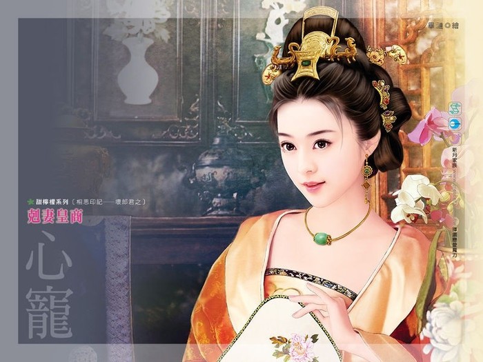chinese_girl_painting33 7897 - Asia Girl