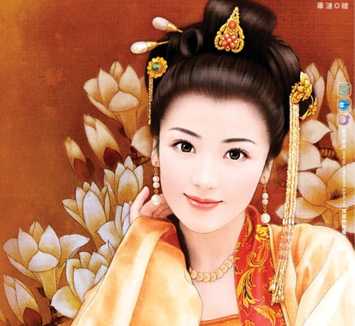 chinese_girl_painting3454376 - Asia Girl