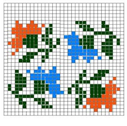 Tapet; Molnos Diana, 12 ani, Categoria 11-15 ani, Clubul Copiilor Gherla
