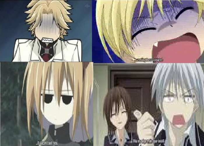 fete amuzante din vampire knight - Colajele mele