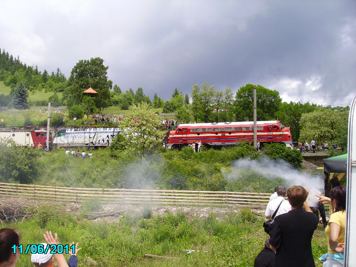 A Liszt F. es a Somlyo Expressz vonatok erkezese