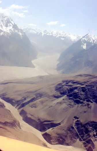 Fedcenko,cel mai lung ghetar de vale de pe Pamant - Pamir 1992