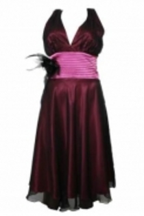 Rochii de seara Rochie de ocazie din satin (Roxy Fashion) - rochii