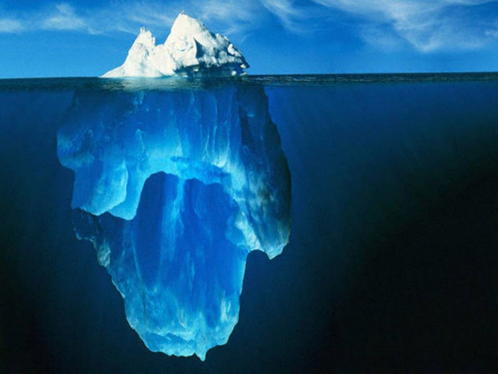 iceberg - apusuri de soare
