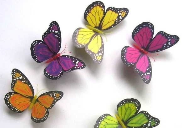 t-fluturasi - pe aripile unui buterfly