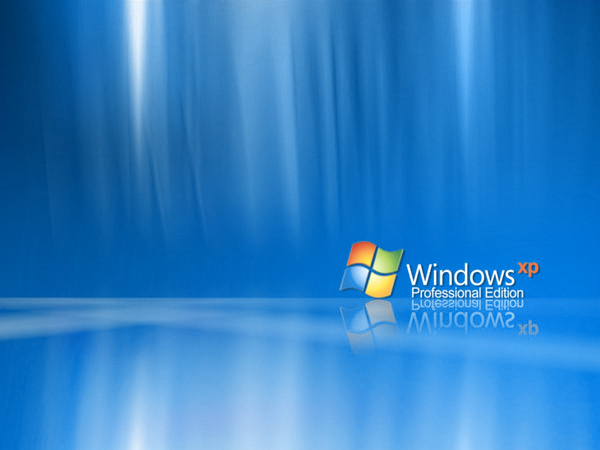 windows-xp background albastru