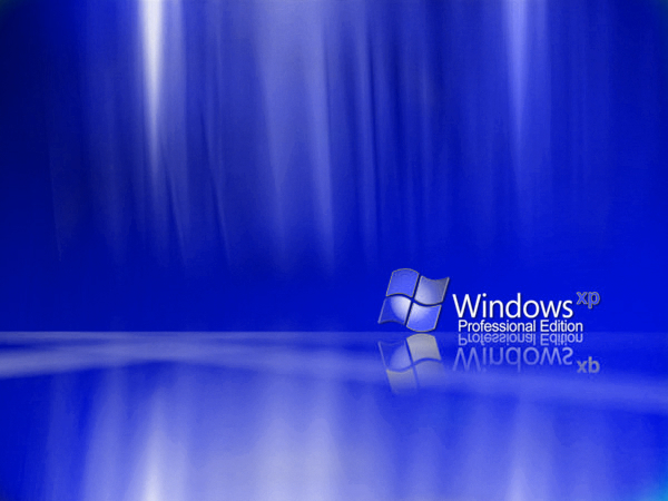 windows-xp background albastru inchis