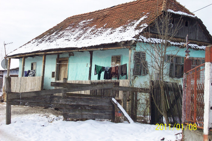 Nr.190.Casa unde au locuit NICOLAE BORCOMAN ,zis Niculita a lui Iosif cu sotia Maria (Marinuta ) n - Case vechi traditionale din satul Palos-Ardeal