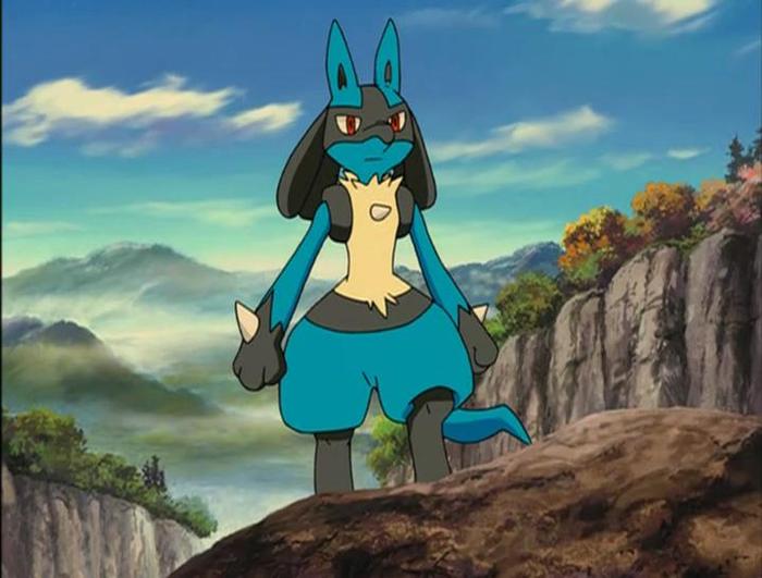 Luacario in movie 8 - Lucario