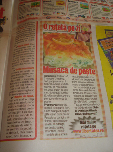 RETETA MEA PREMIATA - MUSACA DE PESTE