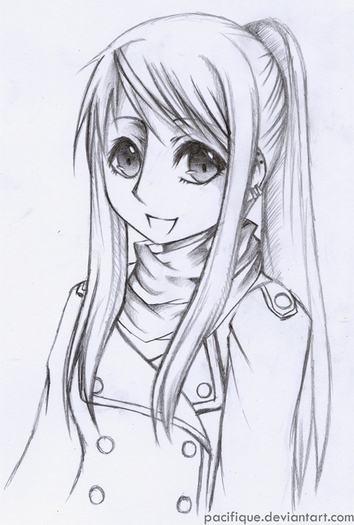 sketch__Winry_Rockbell_by_pacifique