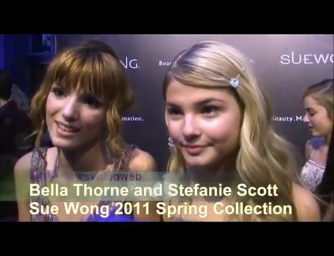 bscap0009 - 0   Stefanie Scott and Bella Thorne Sue Wong 2011 Spring Collection 0