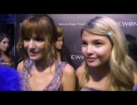 bscap0199 - 0   Stefanie Scott and Bella Thorne Sue Wong 2011 Spring Collection 0