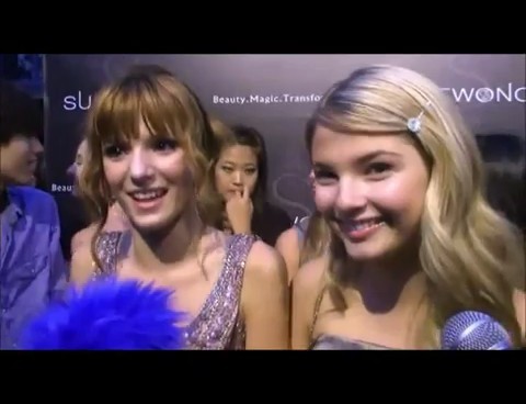 bscap0242 - 0   Stefanie Scott and Bella Thorne Sue Wong 2011 Spring Collection 0