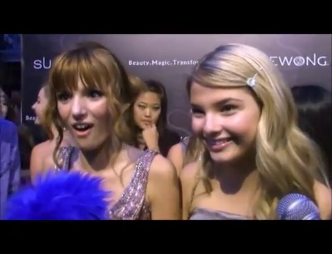 bscap0243 - 0   Stefanie Scott and Bella Thorne Sue Wong 2011 Spring Collection 0