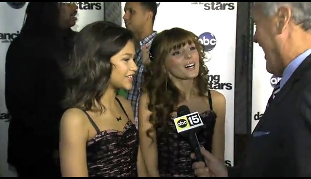 bscap0001 - 0   Bella and Zendaya  Interview  Dancing With the Stars HD 0