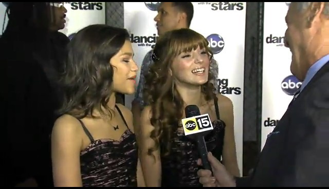 bscap0003 - 0   Bella and Zendaya  Interview  Dancing With the Stars HD 0