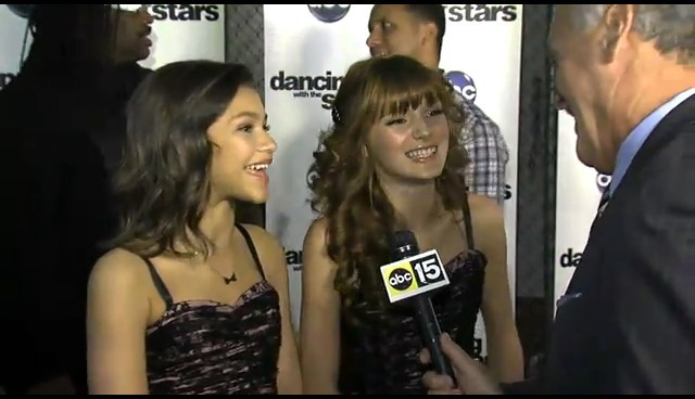 bscap0004 - 0   Bella and Zendaya  Interview  Dancing With the Stars HD 0
