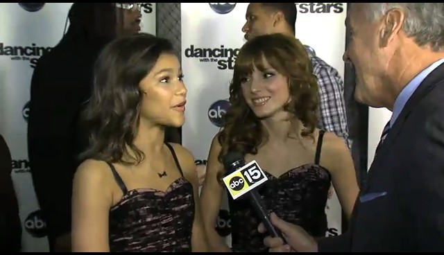bscap0006 - 0   Bella and Zendaya  Interview  Dancing With the Stars HD 0