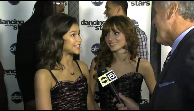 bscap0007 - 0   Bella and Zendaya  Interview  Dancing With the Stars HD 0