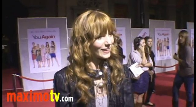 bscap0000 - 0  Bella Thorne Interview at You Again Premiere-Screencaps 0