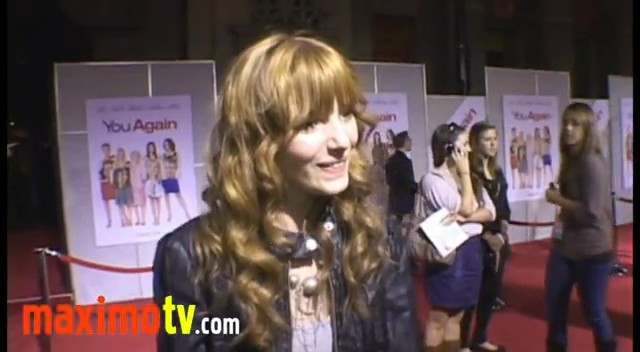 bscap0001 - 0  Bella Thorne Interview at You Again Premiere-Screencaps 0