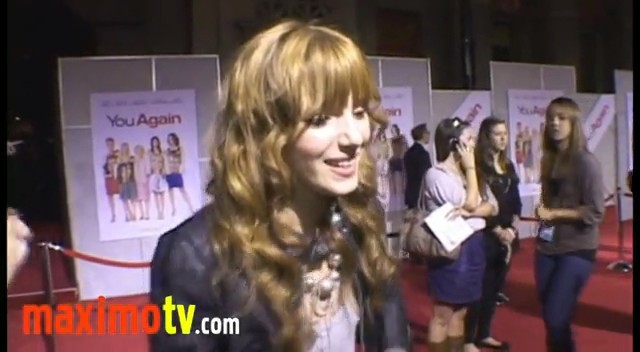 bscap0002 - 0  Bella Thorne Interview at You Again Premiere-Screencaps 0