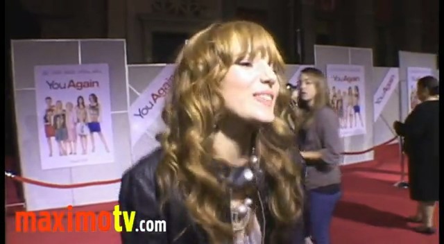 bscap0006 - 0  Bella Thorne Interview at You Again Premiere-Screencaps 0