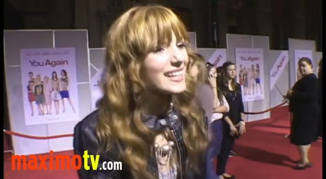 bscap0008 - 0  Bella Thorne Interview at You Again Premiere-Screencaps 0