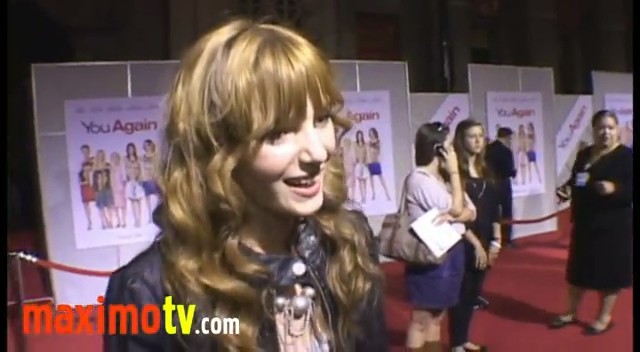 bscap0011 - 0  Bella Thorne Interview at You Again Premiere-Screencaps 0