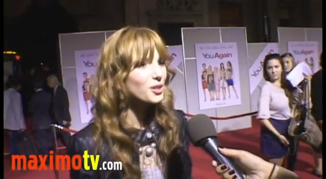 bscap0146 - 0  Bella Thorne Interview at You Again Premiere-Screencaps 0