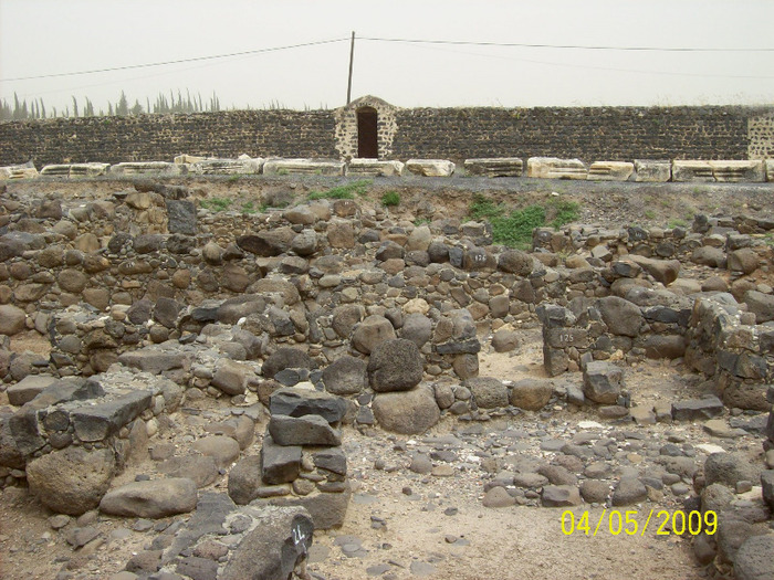 ARHEOLOGIE LA CAPERNAUM..