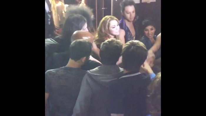 Before the show in Buenos Aires, Argentina 098
