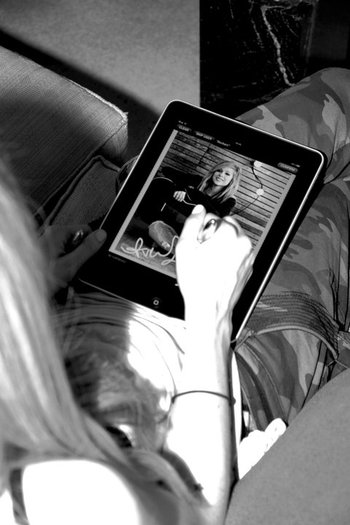 Avril ' n ' ipad