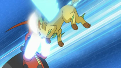 (Leafeon atacara un Pokemon ales(Adica special sa faca asta)) - Ultra Ballte Pokemon episodul 6