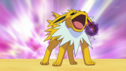 (Jolteon face ShadowBall) - Ultra Ballte Pokemon episodul 6